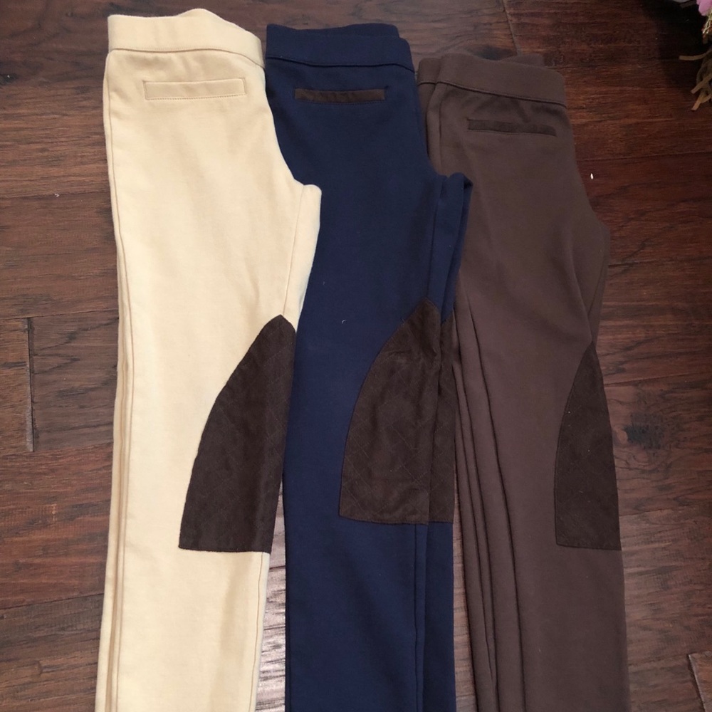 Lot of 3 riding pants - Janie and Jack all size 10